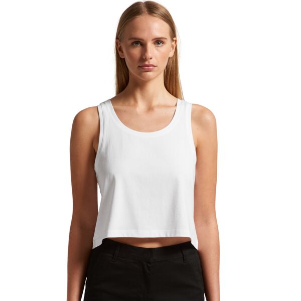 AS Colour Womens Crop Singlet Thumbnail